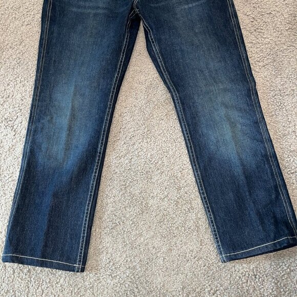 Levi's 511 Rare White Label Denim Jeans Men's Size 38 Altered Hem Silver Rivets - Picture 6 of 12